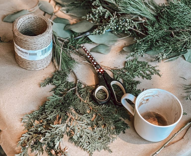 J&rsquo;ai testé : L&rsquo;atelier Couronne de Noël chez Maison Pépin 🍃