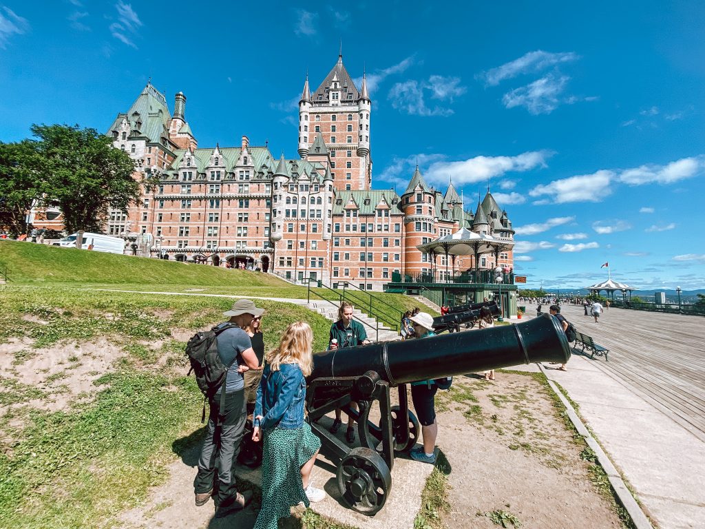 lieu historique national des Fortifications-de-Québec Parc Canada terrasse dufferin