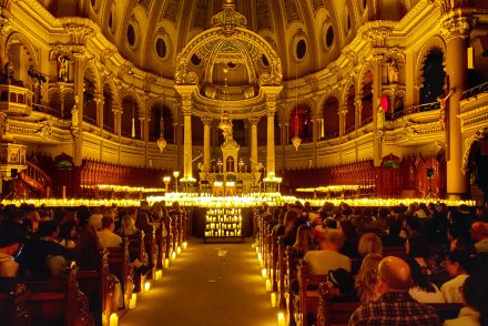 Eglise Jean Baptiste - Concert Candlelight Montréal